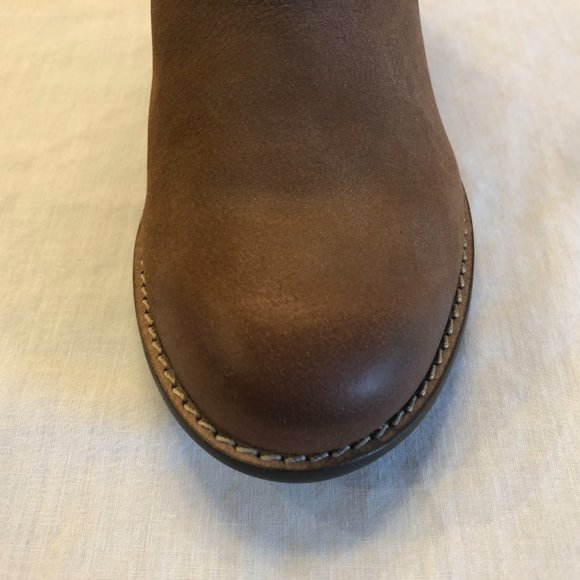 Steve Madden Whysper Leather Booties Ankle Boots Size 8 - Picture 10 of 10